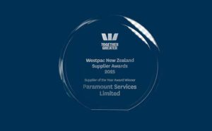 Westpac Supplier Award